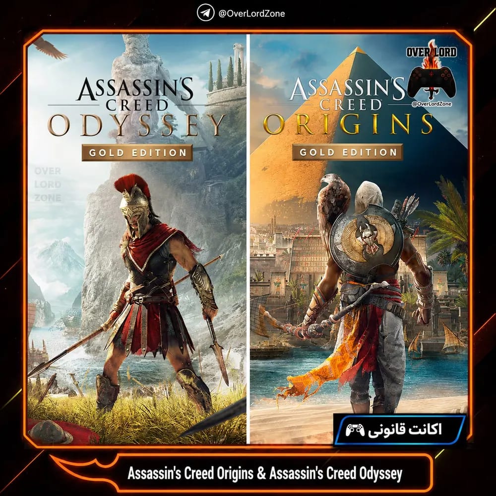 Assassin's Creed Origins - GOLD EDITION Assassin's Creed Odyssey - Ultimate Edition